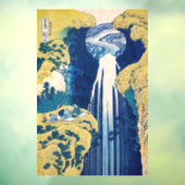 Autocollant Pour Fenêtre Katsushika Hokusai - Chutes Amida (Feuille 3)