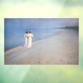 Autocollant Pour Fenêtre Kroyer - Soirée d'été sur Skagen Beach (Feuille 3)