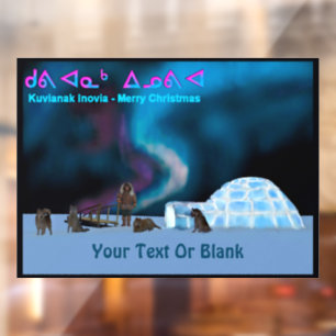 Autocollant Pour Fenêtre Kuvianak Innovia - Far North Christmas