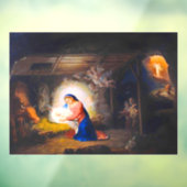 Autocollant Pour Fenêtre La Nativité du Christ (Feuille 3)