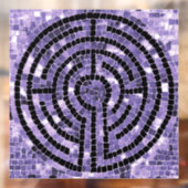 Autocollant Pour Fenêtre LABYRINTH VI 12x12 Clôture de fenêtre (Feuille 2)