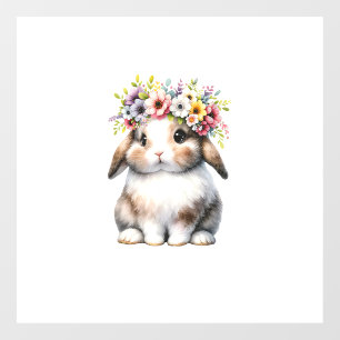 Autocollant Pour Fenêtre Lapin de Pâques pour femmes filles - Lapin de Pâqu