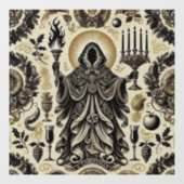 Autocollant Pour Fenêtre Le malheur de Noël présent (Feuille)