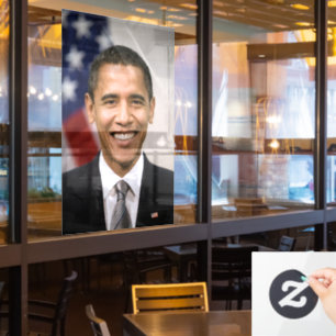 Autocollant Pour Fenêtre Le président élu américain Barack Obama