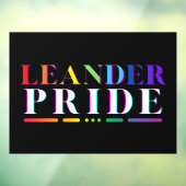 Autocollant Pour Fenêtre Leander Pride (Feuille 3)