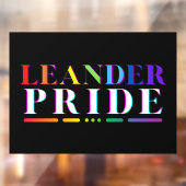Autocollant Pour Fenêtre Leander Pride (Feuille 2)