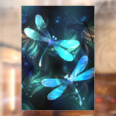 Autocollant Pour Fenêtre Les libellules du lac (Feuille 2)