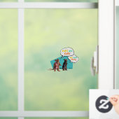 Autocollant Pour Fenêtre Les Rats Sont Mignons Mais Plutôt Stinky (Maison)