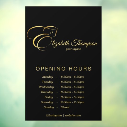 Autocollant Pour Fenêtre Lettre monogramme E Cheval en or (Feuille 3)