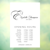 Autocollant Pour Fenêtre Lettre monogramme E Horse (Feuille 3)