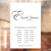 Autocollant Pour Fenêtre Lettre monogramme E Horse (Feuille 2)