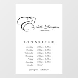 Autocollant Pour Fenêtre Lettre monogramme E Horse