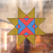 Autocollant Pour Fenêtre Lincolnshire Auseklis Witch Mark (Feuille 2)