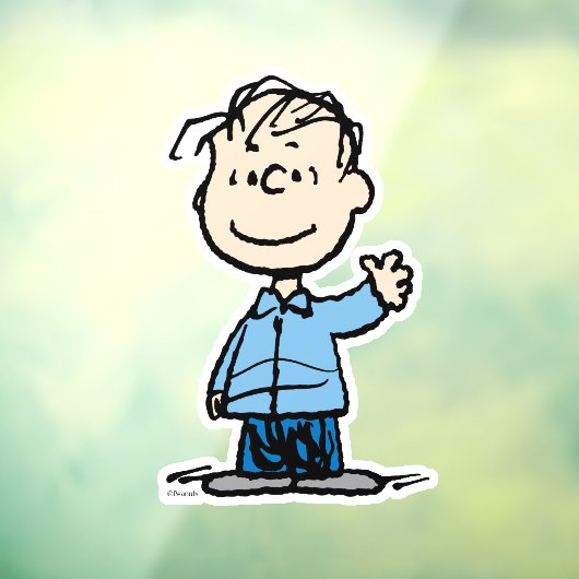 Autocollant Pour Fenêtre Linus Waving (Feuille 3)