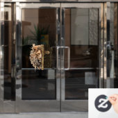 Autocollant Pour Fenêtre Lion de Juda Clouage de fenêtre (Porte de bureau)