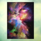 Autocollant Pour Fenêtre L'oeuvre Cloud de SlipperyJoe abstraite surre vibr (Feuille 3)