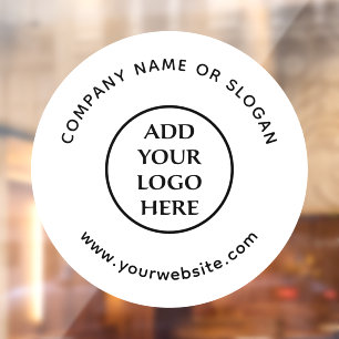 Autocollant Pour Fenêtre Logo de l'entreprise professionnelle d'entreprise 