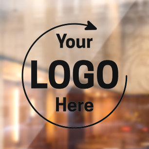 Autocollant Pour Fenêtre Logo de l'entreprise Sur mesure pour les entrepr