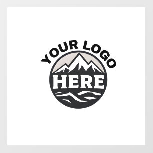 Autocollant Pour Fenêtre Logo d'entreprise  Ajoutez votre logo ici Entrepri