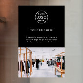 Autocollant Pour Fenêtre Logo d'entreprise Photo promotionnelle professionn