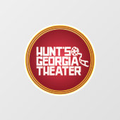 Autocollant Pour Fenêtre Logo HGT (Feuille)