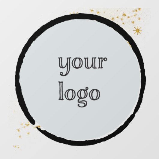 Autocollant Pour Fenêtre Logo Personnalisé Étoile (Feuille)