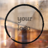 Autocollant Pour Fenêtre Logo Personnalisé Étoile (Feuille 2)