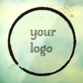 Autocollant Pour Fenêtre Logo Personnalisé Étoile (Feuille 3)