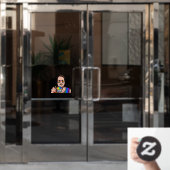 Autocollant Pour Fenêtre Love Mug (Porte de bureau)