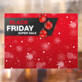 Autocollant Pour Fenêtre Magasin de vente Black Friday (Feuille 2)
