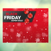 Autocollant Pour Fenêtre Magasin de vente Black Friday (Feuille 3)