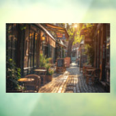 Autocollant Pour Fenêtre Magnifique café français (Feuille 3)