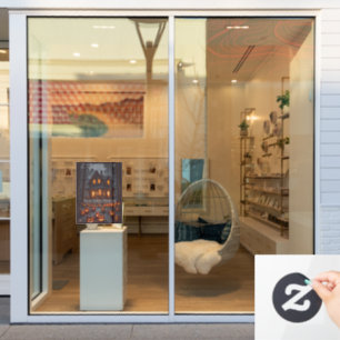 Autocollant Pour Fenêtre Maison hantée - Halloween