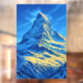 Autocollant Pour Fenêtre Majestic Matterhorn (Feuille 2)