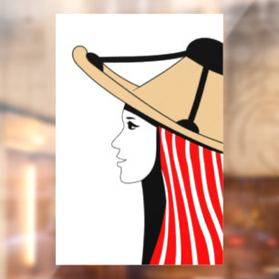 Autocollant Pour Fenêtre Mandil w Chachiya : Symboles de l'identité Jebala
