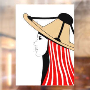 Autocollant Pour Fenêtre Mandil w Chachiya : Symboles de l'identité Jebala