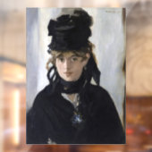 Autocollant Pour Fenêtre Manet - Berthe Morisot with a bouquet of violets (Feuille 2)