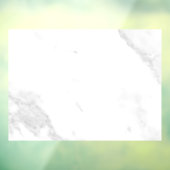 Autocollant Pour Fenêtre Marbre Blanc (Feuille 3)