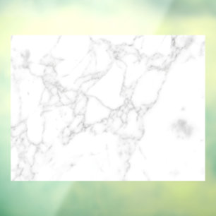 Autocollant Pour Fenêtre Marbre Blanc