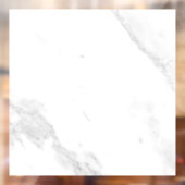 Autocollant Pour Fenêtre Marbre Blanc (Feuille 2)