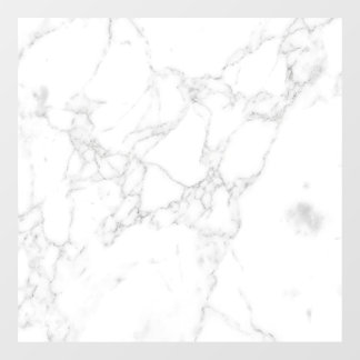 Autocollant Pour Fenêtre Marbre Blanc