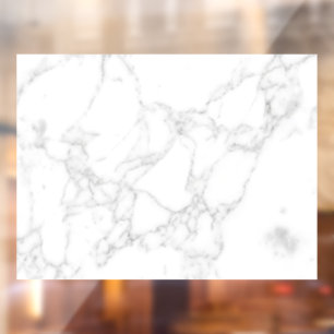Autocollant Pour Fenêtre Marbre Blanc