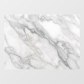 Autocollant Pour Fenêtre Marbre Blanc (Feuille)