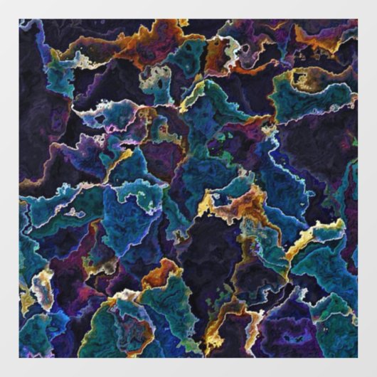 Autocollant Pour Fenêtre Marche à huile (Feuille)