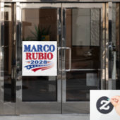 Autocollant Pour Fenêtre Marco Rubio 2028 (3st) (Porte de bureau)