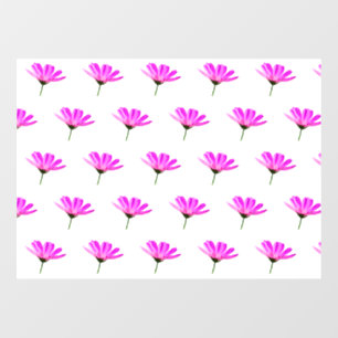 Autocollant Pour Fenêtre Marguerite rose