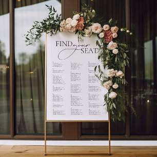 Autocollant Pour Fenêtre Mariage alphabétique moderne minimal