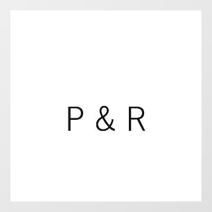 Autocollant Pour Fenêtre Mariage partenaire romantique ajouter une lettre i