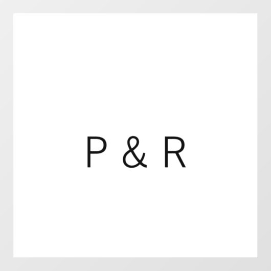 Autocollant Pour Fenêtre Mariage partenaire romantique ajouter une lettre i (Feuille)