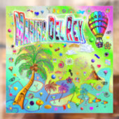 Autocollant Pour Fenêtre Marina Del Rey Éternel Melody Window Cling (Feuille 2)